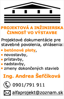 Projektové dokumentácie pre stavebné povolenia, ohlásenia: novostavby,  prístavby, nadstavby, zmeny dokončených stavieb, legalizácia jestvujúcich stavieb