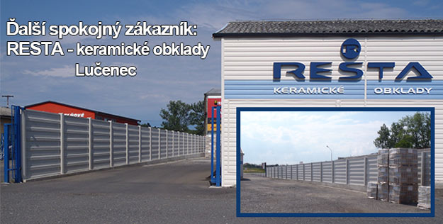 Ďalší spokojný zákazník: RESTA - Lučenec